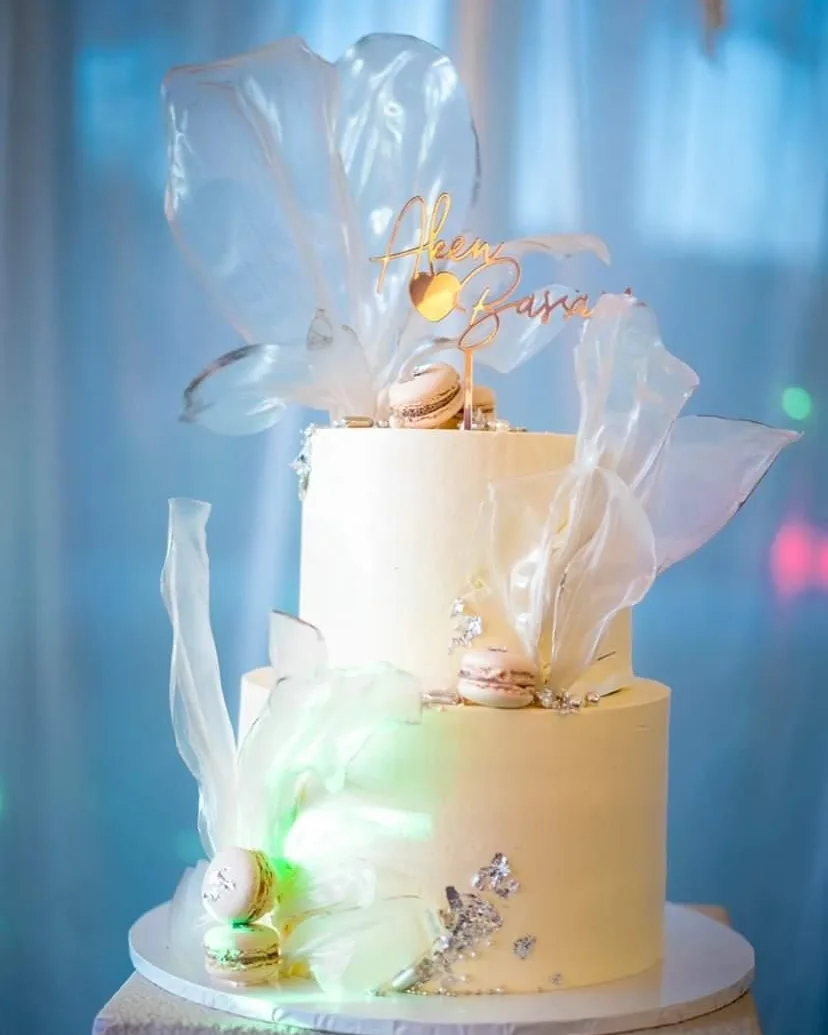 Engagement Cake with Sails